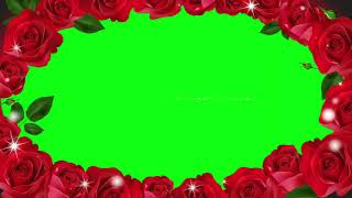 FLOWER GREEN SCREEN VIDEO