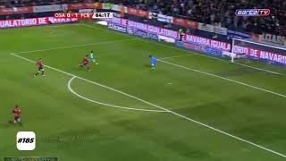 Day #185 | Messi 185th goal | Barcelona vs CA Osasuna (12/4/2010)