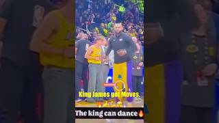 King James got Moves.🔥👍💪🫣#kingjames #lakers #sports #nba #basketball #dance #wow