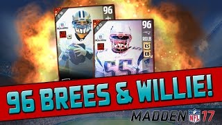 Drew Brees & Willie McGinest! | Madden 17 Ultimate Team - Double Coin Weekend