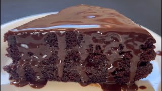 Super Moist Chocolate Cake w/ Perfect 3 ingredient Chocolate Ganache #recipe