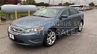 2010 FORD TAURUS SEL AWD