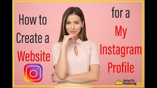 Create a Website for My Instagram Profile (2020)