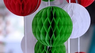 Easy paper Honeycomb balls | paper craft