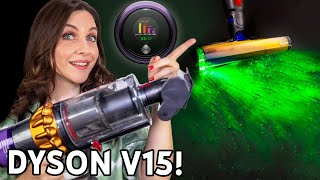 TOZLARI GÖSTEREN SÜPÜRGEYİ DENEDİM 🔎🦠 DYSON V15