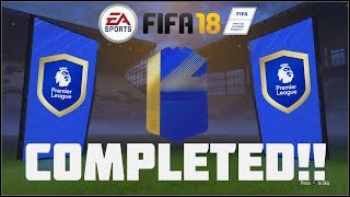 FIFA 18 : Premier League TOTS SBC Completed!! (DO THIS SBC!!)