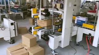 Carton tape sealing machine