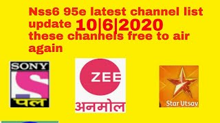 Nss6 95e latest channels update 10/6/2020