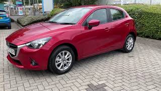 Mazda 2 in Red