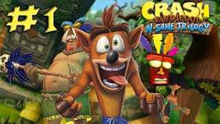 I FINALLY BOUGHT CRASH-BAND KIT!!! | EPISODE 1 most funny moments in games crash bandicoot