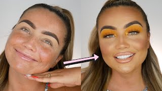 MATTE YELLOW EYESHADOW TREND?!? - Ellie Kelly