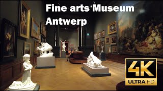 Museum of fine arts Antwerp 🇧🇪 Belgium 🇧🇪 4K 60fps 🇧🇪 modern and old masters 4K UHD full tour