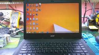 Acer Aspire ES 14  #ES1 420 อาการเปิดไม่ติดบางครั้งก็ติดแต่ตัดดับ