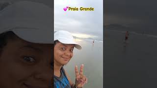 Praia Grande tarde linda nublada #praiagrande #praias #mar #maravilhasdomundo #ferias