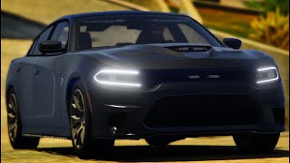 Unmarked Charger Hellcat showcase [FiveM]