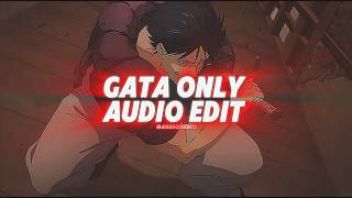 Gata Only[Audio Edit] - Floyymenor Ft. Cris Mj | #slowed