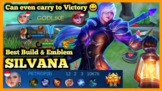 SILVANA BEST BUILD 2020 | SILVANA MOBILE LEGENDS, SILVANA SEASON 19 META, MLBB GAMEPLAY, ML