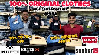 Unbelievable Offer 😱|| 75% off ||killer jeans,Mufti ||orignal clothes||Branded Clothes In Mumbai