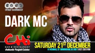 DARK MC 21 DEC AT CHI BAR