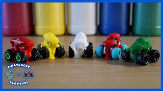 Mini Monster Trucks and Colors: Fun Way to Learn with Big Wheels