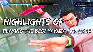 THE BEST YAKUZA MOD EVER Highlights Yakuza Kiwami 2 Silly Mod (Prologue to Ch 6)