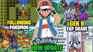 UPDATED Pokemon GBA Rom With Mega Evolution, Exp.Share, Nuzlocke, Following Pokemon,& Gen 1-9!