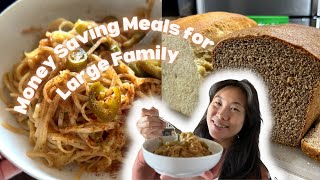 What I Eat In A Day Vegan Plant-Based| Money Saving Meals for Large Family of 7