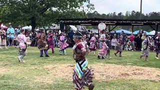 Junior Girls Jingle @ Hollister Powwow 2024 Red Clay Singers 🔴 Group 1