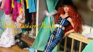 BARBIE Doll TEMU Fashion Haul and Try On | For Tall Petite and Regular MTM Barbie | Do They Fit?