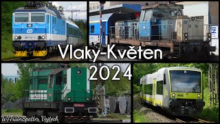 Vlaky-Květen 2024