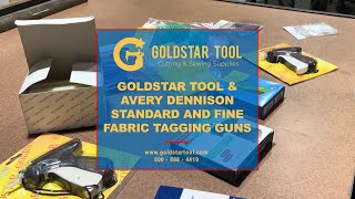 Product Showcase - Goldstar Tool & Avery Dennison Fabric Tagging Guns -Goldstartool.com-800-868-4419