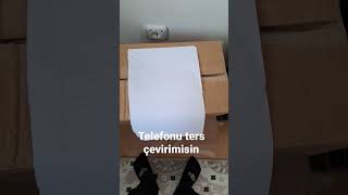 telefonu ters çevirirmisin