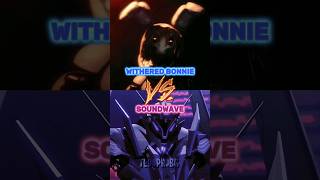 SOUNDWAVE VS WITHERED BONNIE | TRANSFORMERS VS FNAF #shorts #fnaf #transformers #edit #1v1