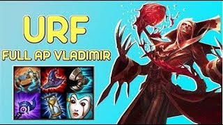 LEAGUE OF LEGENDS URF VLADIMIR GAMEPLAY!/گیم پلی ولدیمیر در لیگ او لجندز