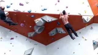 Cave Campus at The Boardroom Climbing Centre.