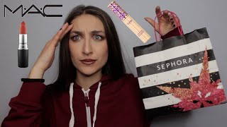 VI RACCONTO LA MIA ESPERIENZA DA SEPHORA 🤬 MAI PIU'  mentre provo Mac e TARTE || Mariasciara