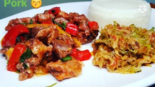 #pork#kenyanfood🇰🇪PREPARING PORK. try this easy recipe.