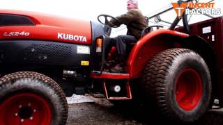 Jeremy Hosking, Fentongollan Farm | Kubota L5240 HST | Trailer