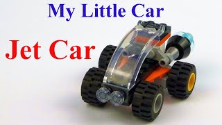 My Little Car - Lego Jet Car  - How to build with lego blocks (DIY and TUTORIAL)