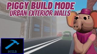 🏙 | 3 Urban Exterior Walls For You To Use In Your Builds! | Piggy: Build Mode