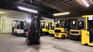 2014 Toyota 8FGCU15 3000lbs Used LP Gas Forklift - U31240