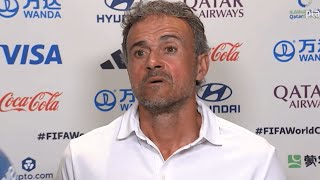 Luis Enrique tras la derrota de España contra Marruecos, "Tengo más salidas que el metro"