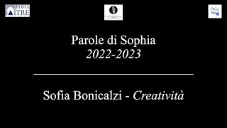 Le Parole di Sophia 2023 - Sofia Bonicalzi