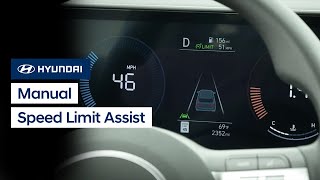 Manual Speed Limit Assist | Hyundai