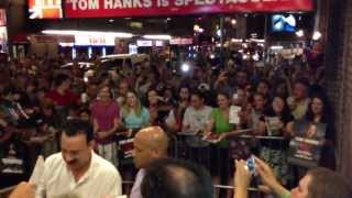 Tom Hanks signs autographs after performance of Lucky Guy (June 29, 2013)