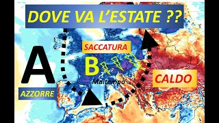 METEO - DOVE VA L'ESTATE ?? SEMPRE PIU' MALTEMPO E FRESCO, ANCHE INIZIO LUGLIO SARA' UGUALE