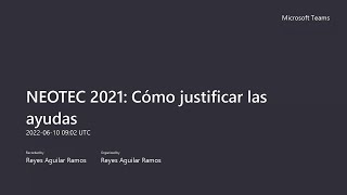 NEOTEC 2021:  Cómo justificar las ayudas