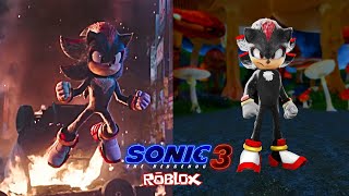 COMO TRANSFORMARSE en SHADOW de SONIC 3 LA PELICULA en ROBLOX  😱😍 SHADOW LA PELICULA SONIC ROBLOX