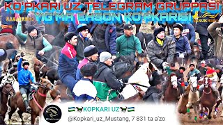 31.01.2024 KOʻPKARI UZ TELEGRAM GRUPPASINING YIGʻMA ULOQ KOʻPKARISI TOʻLIQ VIDEO.