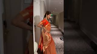 Pooja Hegde in Saree look #poojahegde #saree #shorts